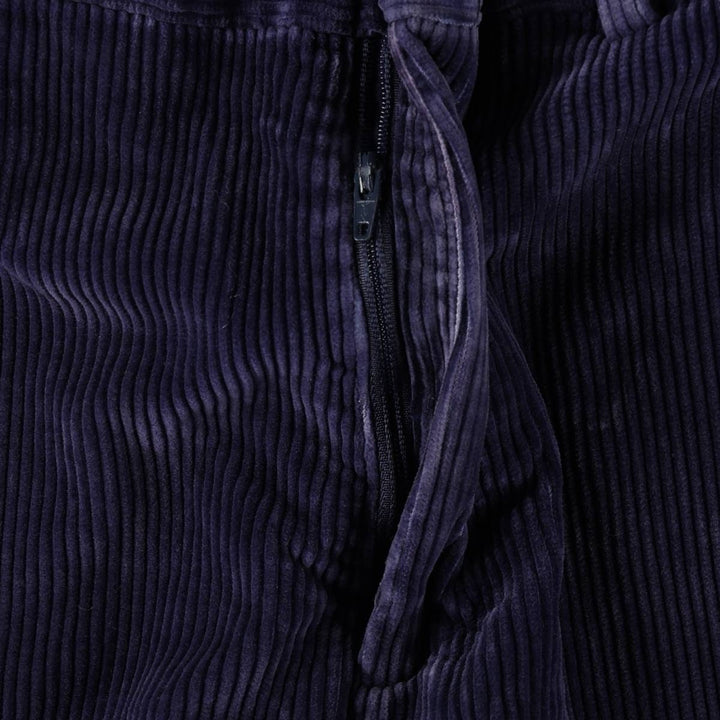 Lands' End corduroy pants, men's size W32 (approx.) cotton Purple type blue-purple Vintage Second Hand