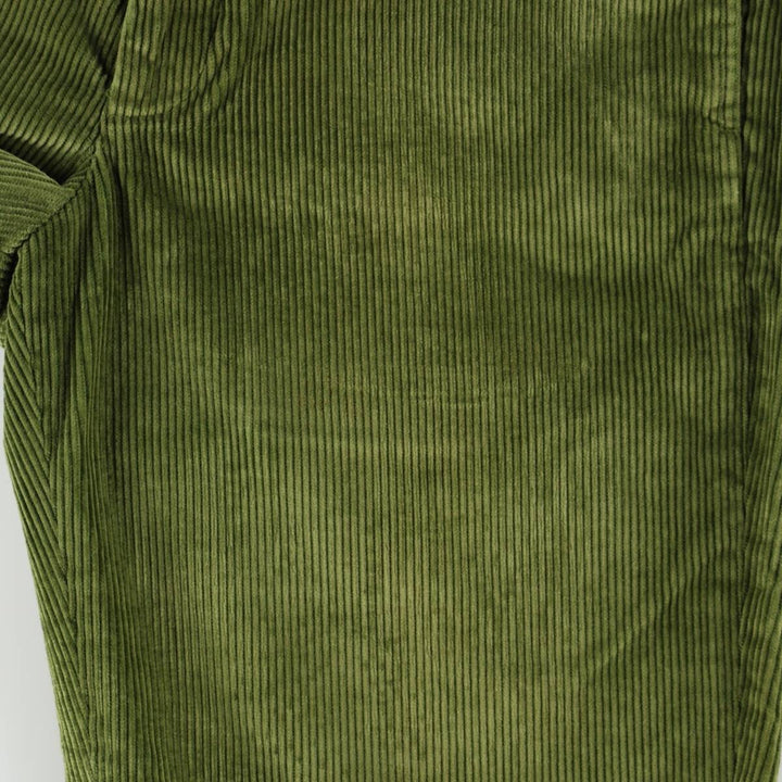 Brooks Brothers 346 Corduroy Pants for Men, W34 equivalent cotton green type Vintage Second Hand