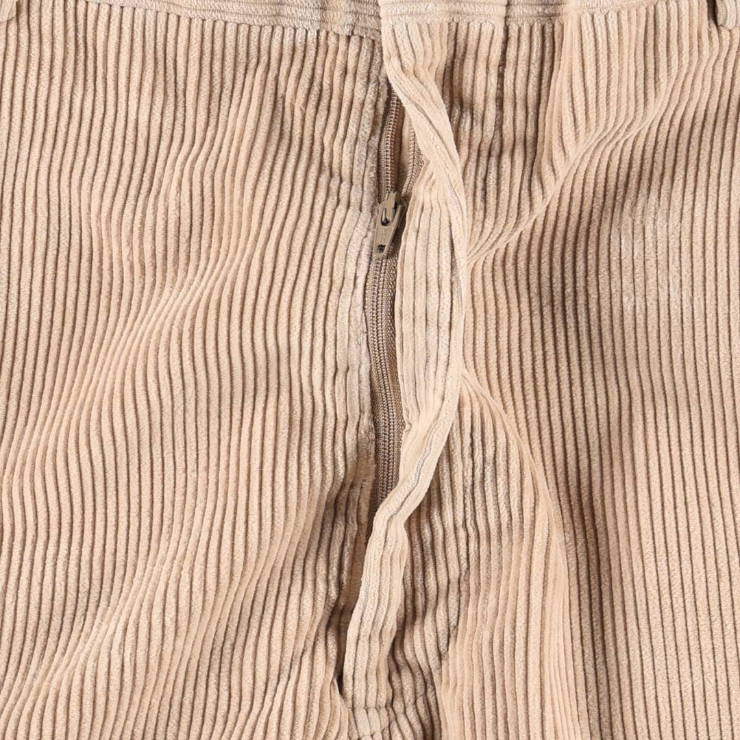 LANDS' END Corduroy Pants, Made in USA, Men's, Size W33 cotton Beige type Vintage Second Hand