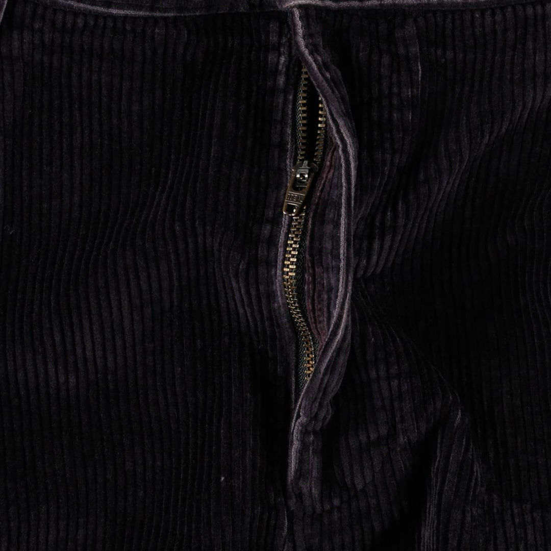 Ralph Lauren CHAPS corduroy pants, men's size W33 (approx.) cotton black type Vintage Second Hand