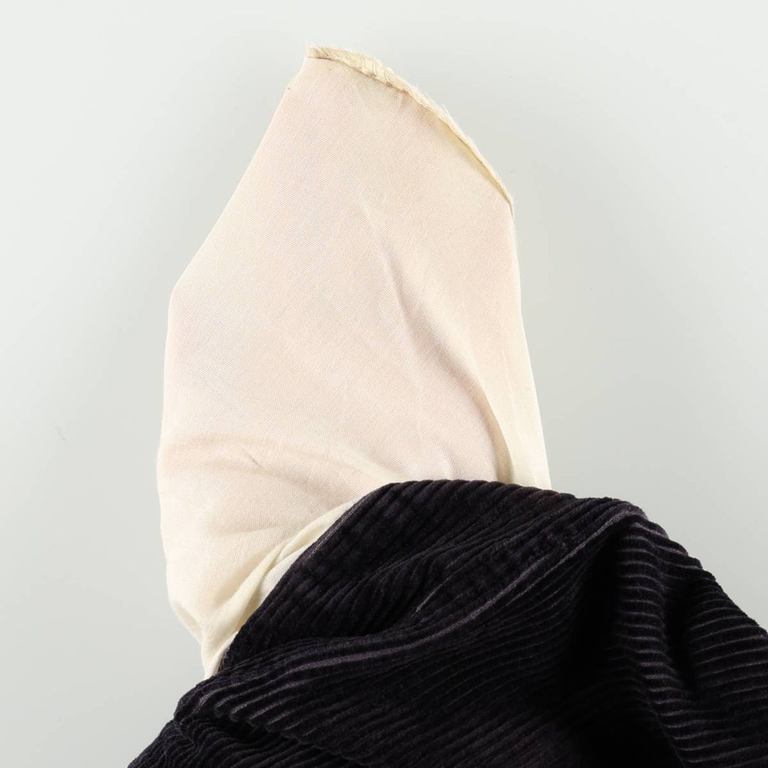 Ralph Lauren CHAPS corduroy pants, men's size W33 (approx.) cotton black type Vintage Second Hand
