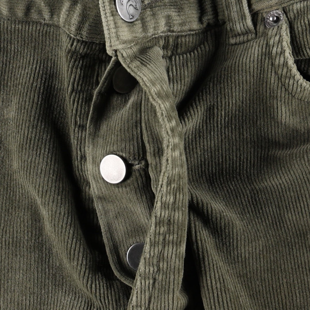 2000'S Patagonia Organic Cotton Corduroy Pants 55105F7, Men's W33 (approx.) Organic cotton Khaki type Vintage Second Hand
