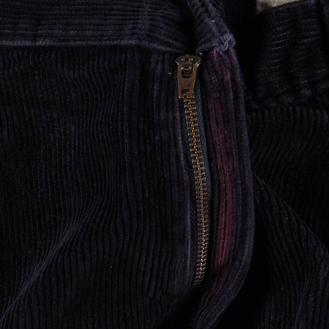 Ralph Lauren CHAPS corduroy pants, men's size W35 (approx.) unclear black type Vintage Second Hand