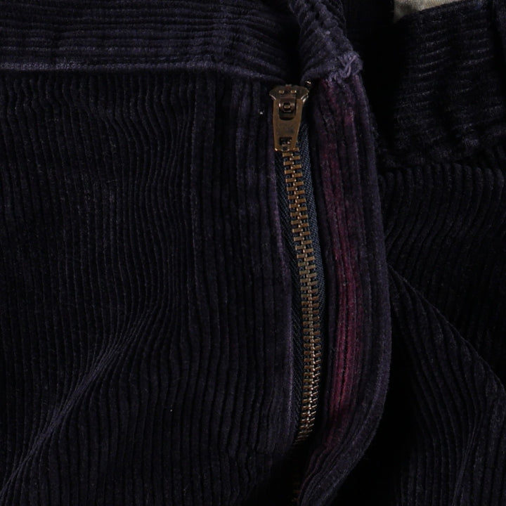 Ralph Lauren CHAPS corduroy pants, men's size W35 (approx.) unclear black type Vintage Second Hand