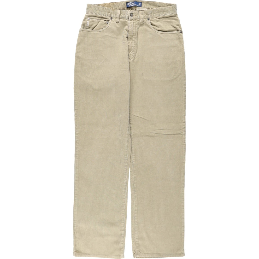 Ralph Lauren POLO by Ralph Lauren Corduroy Pants Men's W31 cotton Beige type Vintage Second Hand