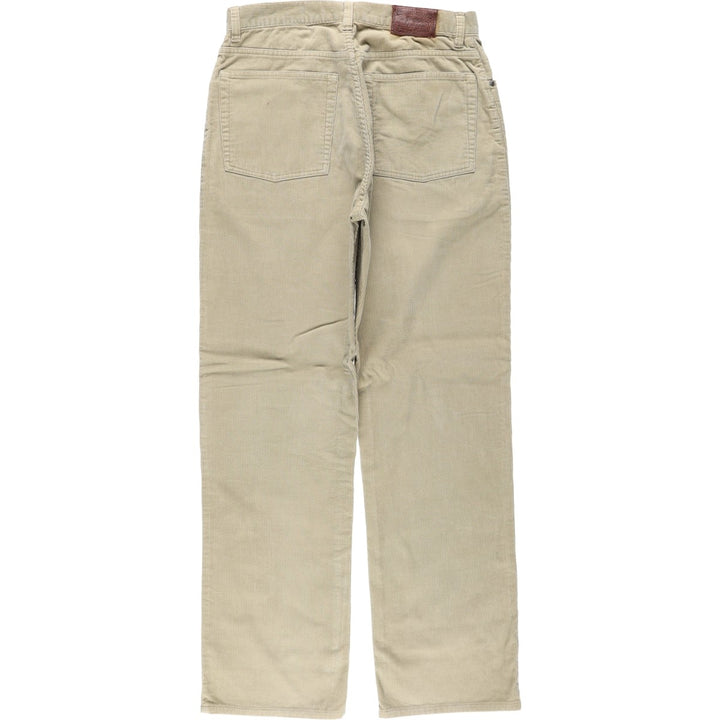 Ralph Lauren POLO by Ralph Lauren Corduroy Pants Men's W31 cotton Beige type Vintage Second Hand