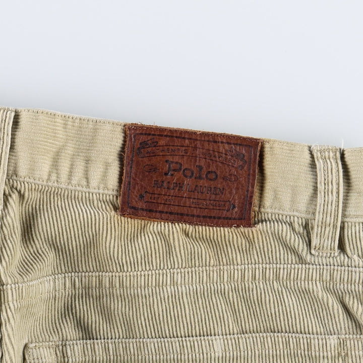 Ralph Lauren POLO by Ralph Lauren Corduroy Pants Men's W31 cotton Beige type Vintage Second Hand