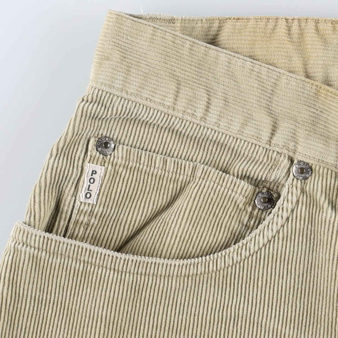Ralph Lauren POLO by Ralph Lauren Corduroy Pants Men's W31 cotton Beige type Vintage Second Hand