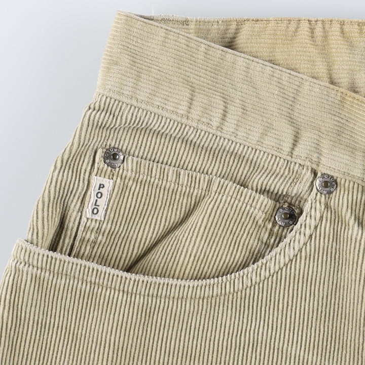 Ralph Lauren POLO by Ralph Lauren Corduroy Pants Men's W31 cotton Beige type Vintage Second Hand