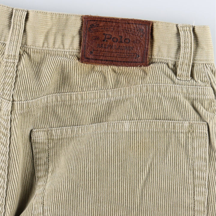 Ralph Lauren POLO by Ralph Lauren Corduroy Pants Men's W31 cotton Beige type Vintage Second Hand