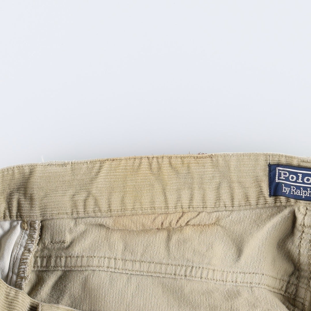Ralph Lauren POLO by Ralph Lauren Corduroy Pants Men's W31 cotton Beige type Vintage Second Hand