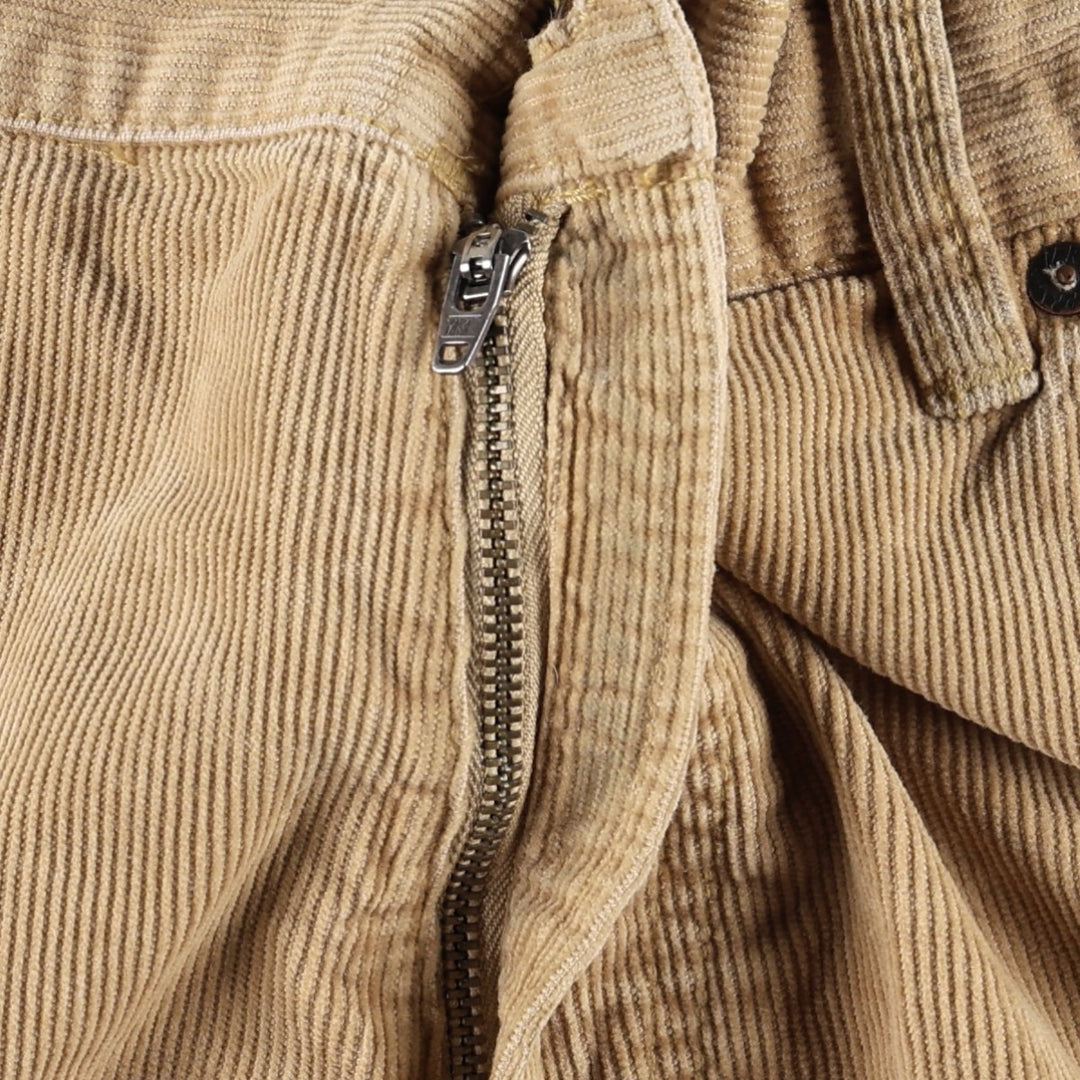 Ralph Lauren POLO RALPH LAUREN STRAIGHT corduroy pants, men's size W37 (approx.) cotton brick settler Vintage Second Hand