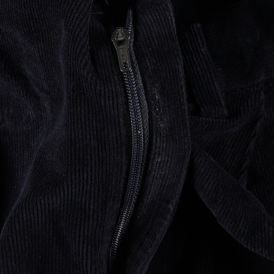 Ralph Lauren LAUREN Two-pleat Corduroy Pants, Men's, Size W34 cotton black type Vintage Second Hand