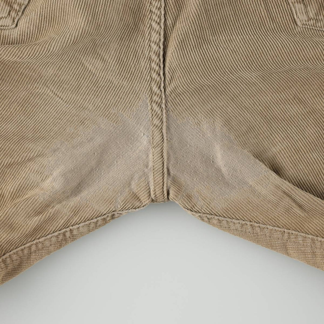 2000'S Levi's 505 Regular Fit Straight Leg Corduroy Pants, Men's Size W34 (approx.) cotton Beige type Vintage Second Hand