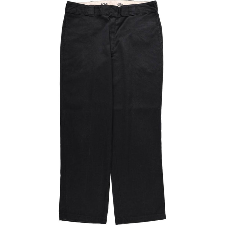 Dickies 874 Flex Original Fit Work Pants, Men's, Size 35 polyester black type Vintage Second Hand