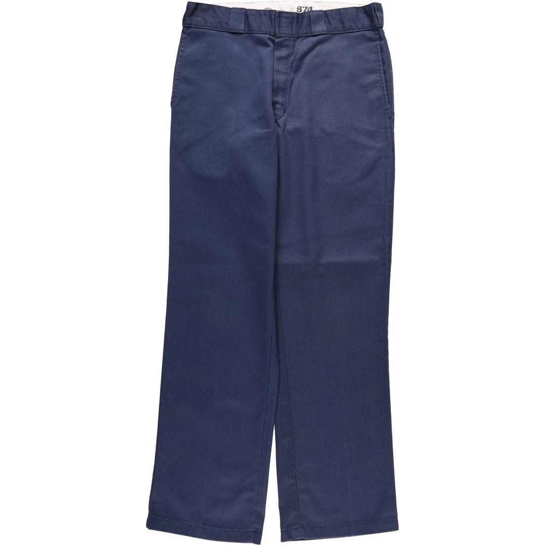 Dickies 874 Original Fit Work Pants for Men, W32 equivalent unclear navy blue type Vintage Second Hand