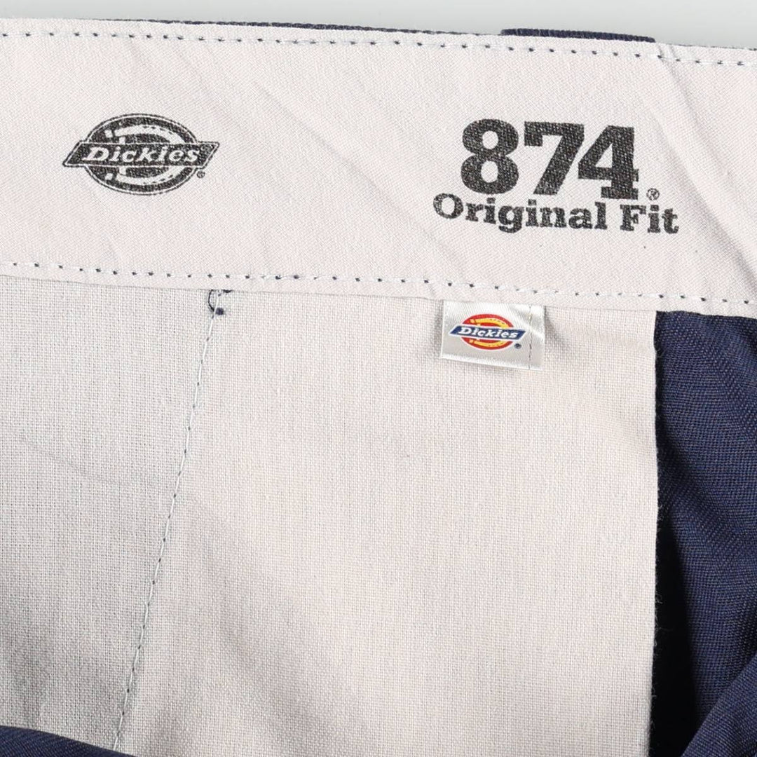 Dickies 874 Original Fit Work Pants for Men, W32 equivalent unclear navy blue type Vintage Second Hand