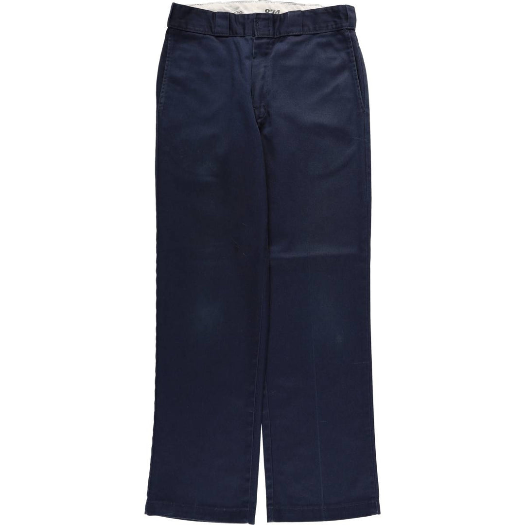 Dickies 874 Original Fit Work Pants, Men's, Size W31 polyester navy blue type Vintage Second Hand