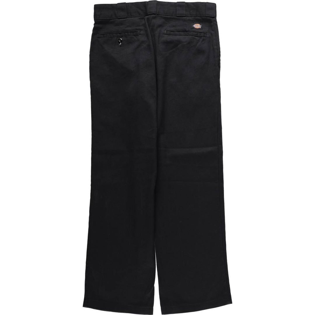 Dickies 874 FLEX ORIGINAL FIT Work Pants for Men, W33 equivalent polyester black type Vintage Second Hand