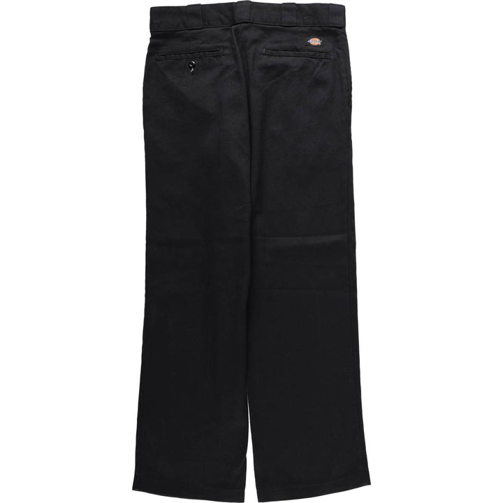 Dickies 874 FLEX ORIGINAL FIT Work Pants for Men, W33 equivalent polyester black type Vintage Second Hand