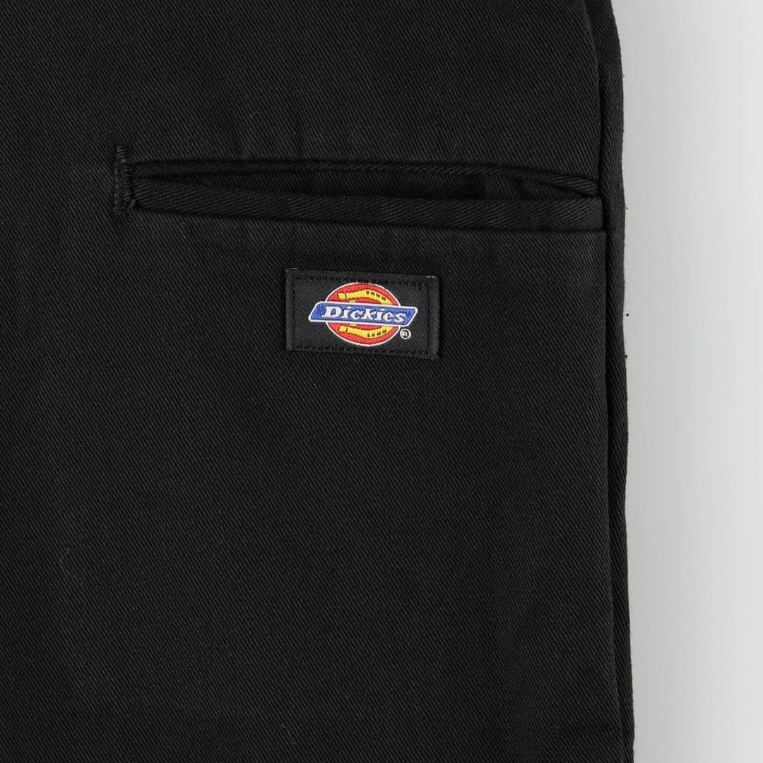 Dickies Double Knee Work Pants, Men's Size W36 polyester black type Vintage Second Hand