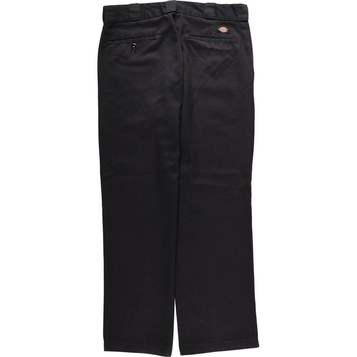 Dickies 874 Original Fit Work Pants, Men's, Size W34 polyester black type Vintage Second Hand