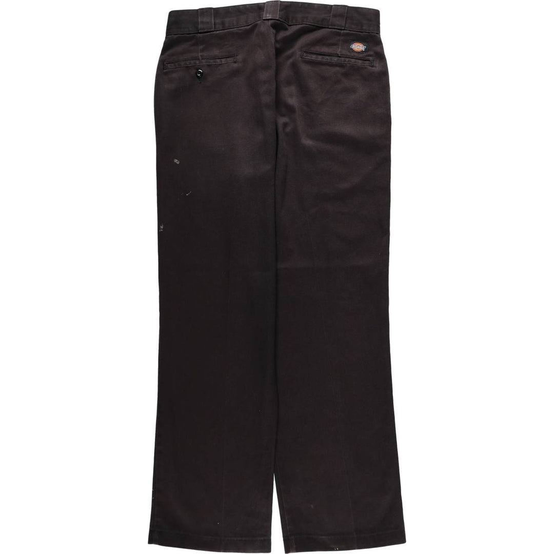 Dickies Work Pants Men's W33 unclear black type Vintage Second Hand