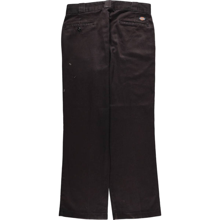 Dickies Work Pants Men's W33 unclear black type Vintage Second Hand
