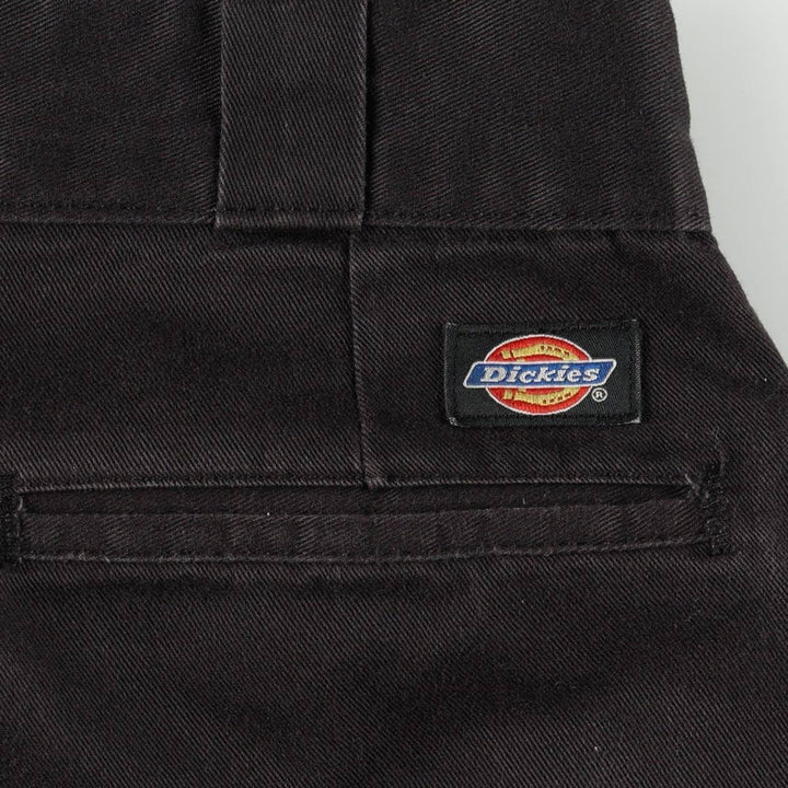 Dickies Work Pants Men's W33 unclear black type Vintage Second Hand
