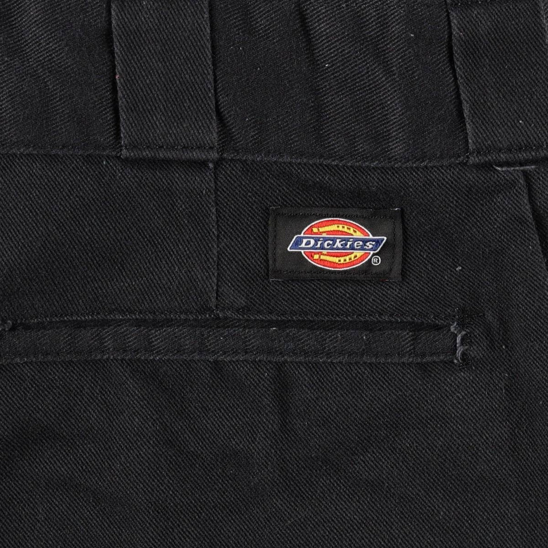 Dickies 874 FLEX ORIGINAL FIT Work Pants, Men's, Size 34 (approx.) polyester black type Vintage Second Hand