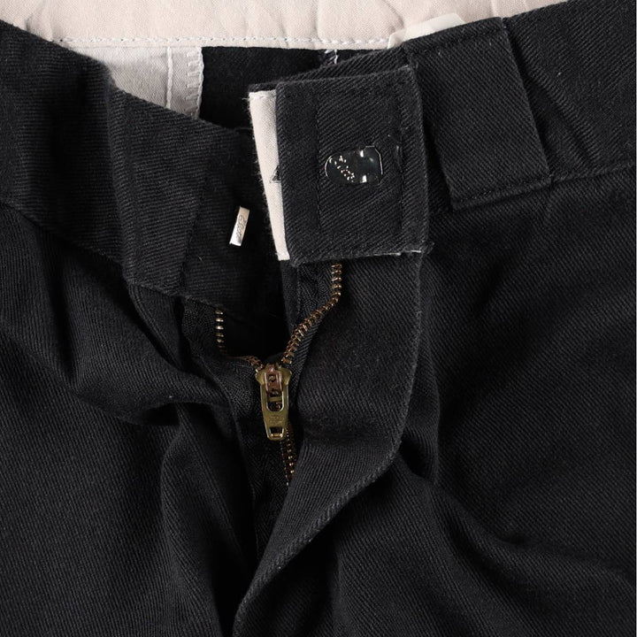 Dickies 874 FLEX ORIGINAL FIT Work Pants, Men's, Size 34 (approx.) polyester black type Vintage Second Hand