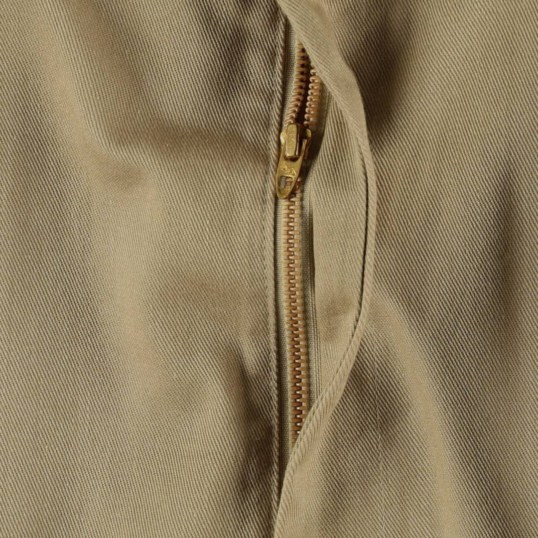 1970'S Work Pants, Made in USA, Men's Size W34 (approx.), Vintage unclear Beige type Vintage Second Hand