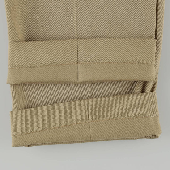 1970'S Work Pants, Made in USA, Men's Size W34 (approx.), Vintage unclear Beige type Vintage Second Hand