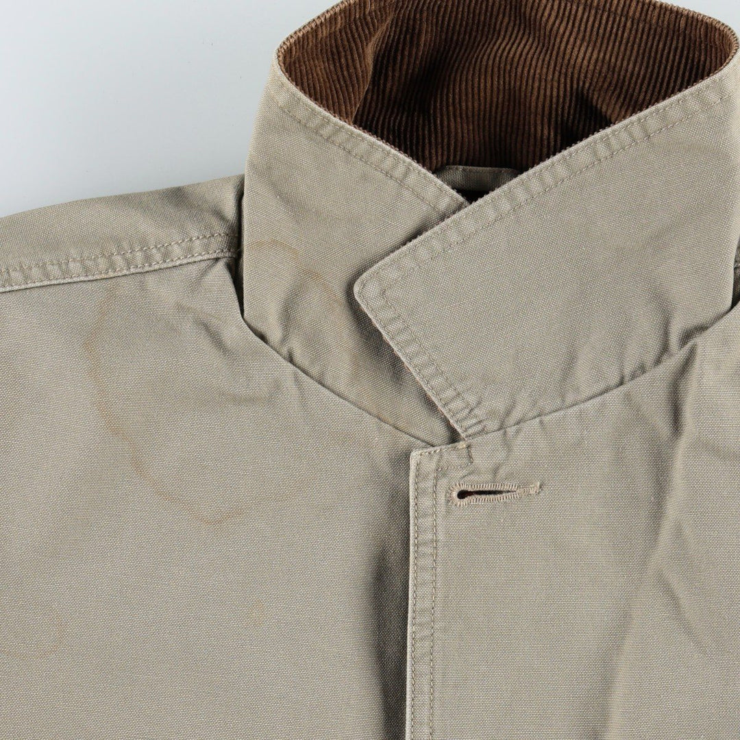 Vintage LLBean padded hunting jacket from the 90s-00s, men's size S equivalent. cotton Beige type Vintage Second Hand
