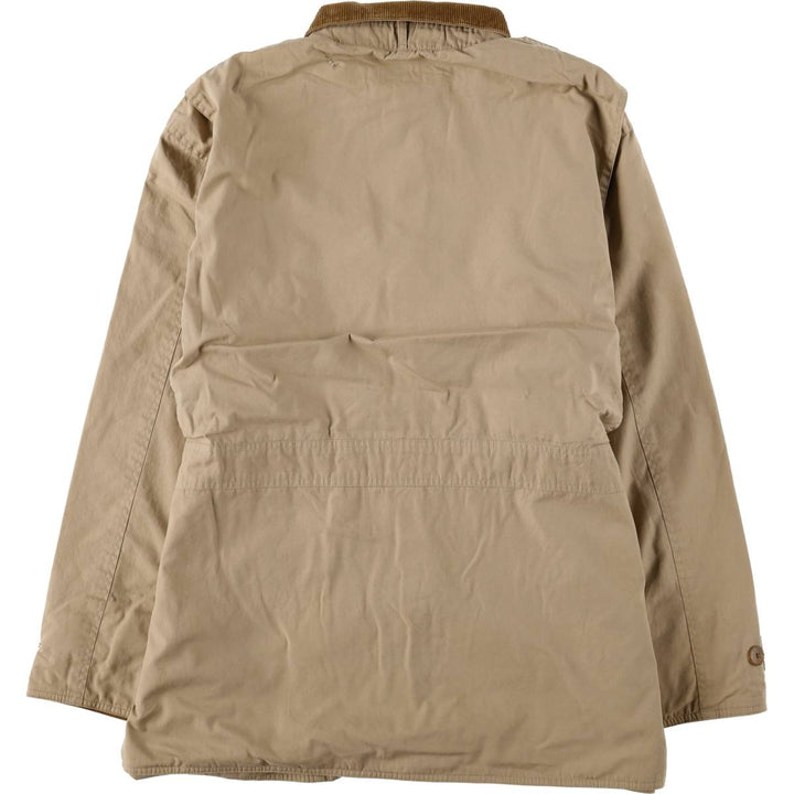 1990'S J.Crew corduroy collar hunting jacket, men's size M equivalent, vintage. cotton Beige type Vintage Second Hand
