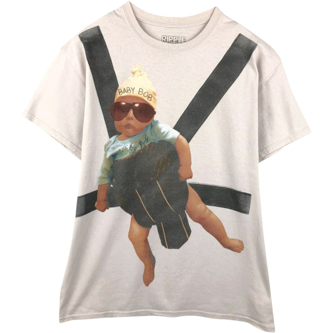 The Hangover: The Missing Groom and the Worst Hangover Ever - Movie T-Shirt (Men's Size L) cotton pink type Vintage Second Hand