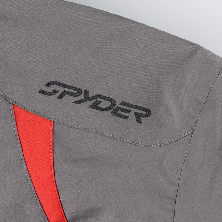 SPYDER Padded Jacket Puffer Jacket Men's Size M polyester Charcoal Vintage Second Hand