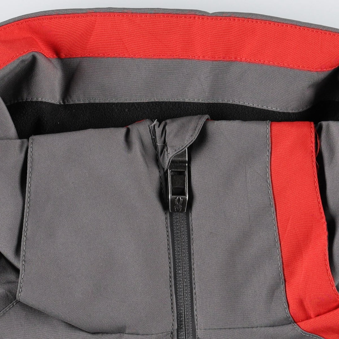SPYDER Padded Jacket Puffer Jacket Men's Size M polyester Charcoal Vintage Second Hand