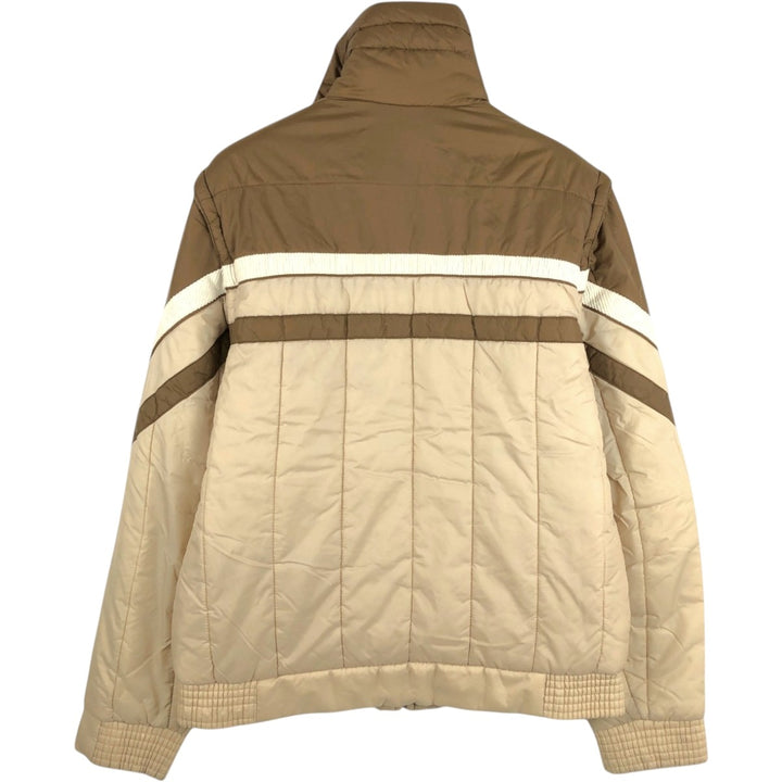 Pacific Trail Wild Horses Padded Jacket Puffer Jacket Men's Size L Nylon brown type Vintage Second Hand
