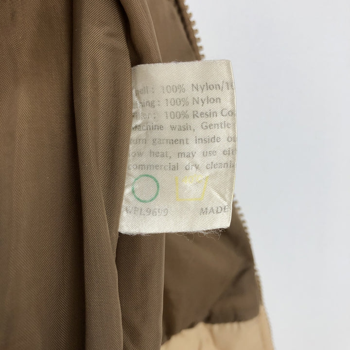 Pacific Trail Wild Horses Padded Jacket Puffer Jacket Men's Size L Nylon brown type Vintage Second Hand