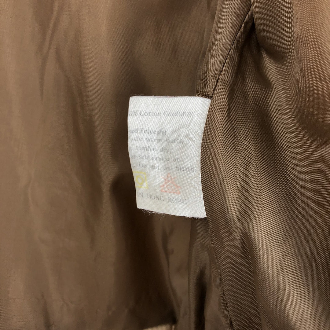 Pacific Trail Wild Horses Padded Jacket Puffer Jacket Men's Size L Nylon brown type Vintage Second Hand