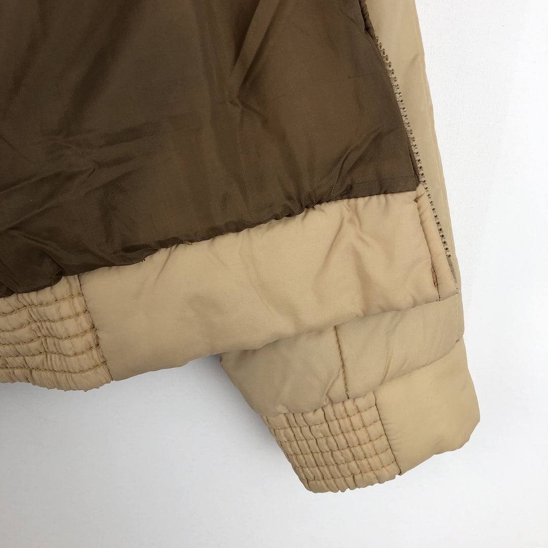 Pacific Trail Wild Horses Padded Jacket Puffer Jacket Men's Size L Nylon brown type Vintage Second Hand