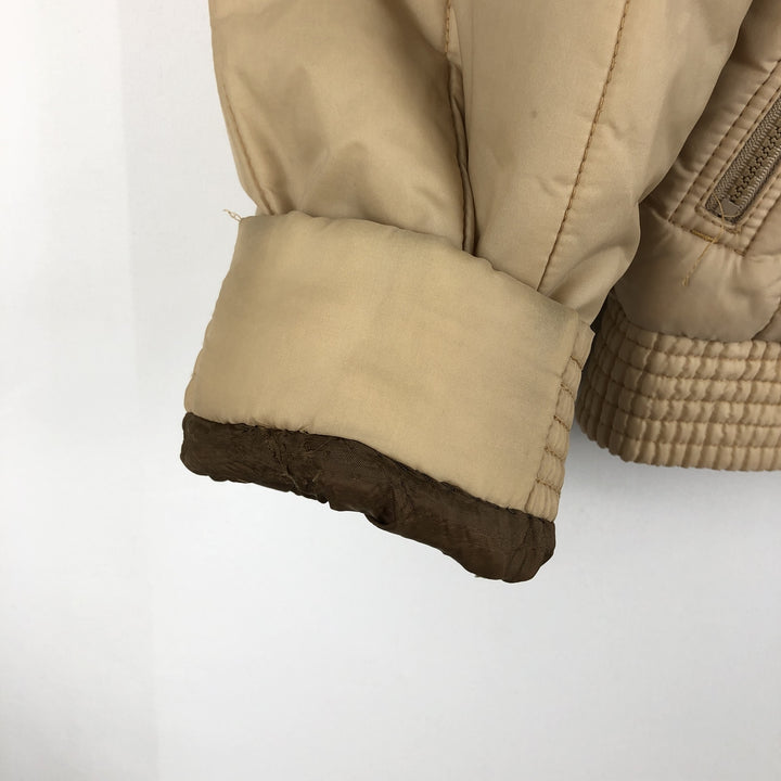 Pacific Trail Wild Horses Padded Jacket Puffer Jacket Men's Size L Nylon brown type Vintage Second Hand
