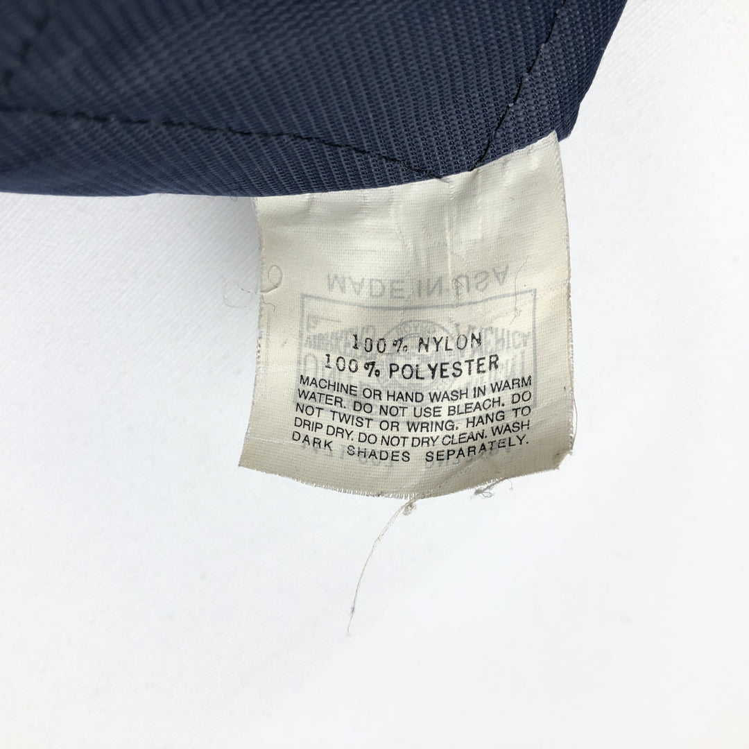 King Louie Sheet Metal Workers Advertising Padded Jacket Puffer Jacket Made in USA Men's XL equivalent Vintage Nylon navy blue type Vintage Second Hand