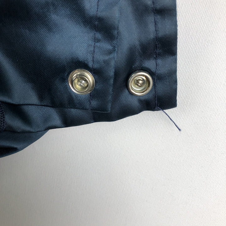 King Louie Sheet Metal Workers Advertising Padded Jacket Puffer Jacket Made in USA Men's XL equivalent Vintage Nylon navy blue type Vintage Second Hand
