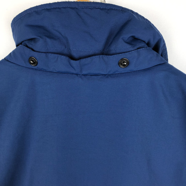 Vintage 80s-90'S Lands' End padded puffer jacket, men's size L Nylon navy blue type Vintage Second Hand