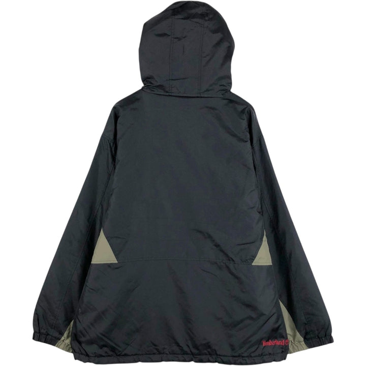 90'S Timberland Weathergear Padded Parka Puffer Jacket, Men's XL equivalent, Vintage Nylon black type Vintage Second Hand
