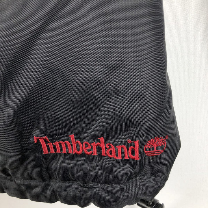 90'S Timberland Weathergear Padded Parka Puffer Jacket, Men's XL equivalent, Vintage Nylon black type Vintage Second Hand