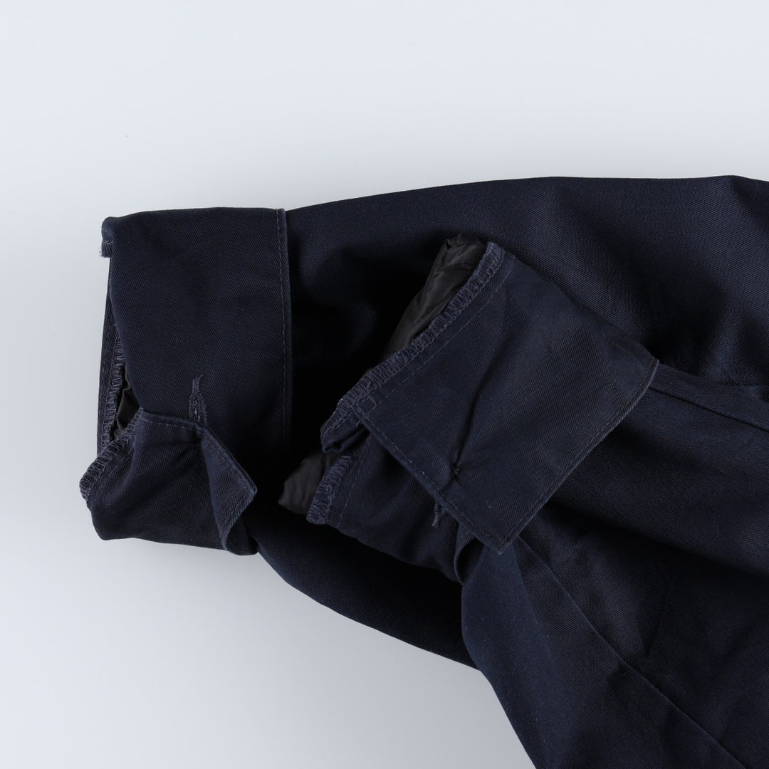 Dickies Eisenhower Jacket, padded work jacket, men's size XL polyester navy blue type Vintage Second Hand