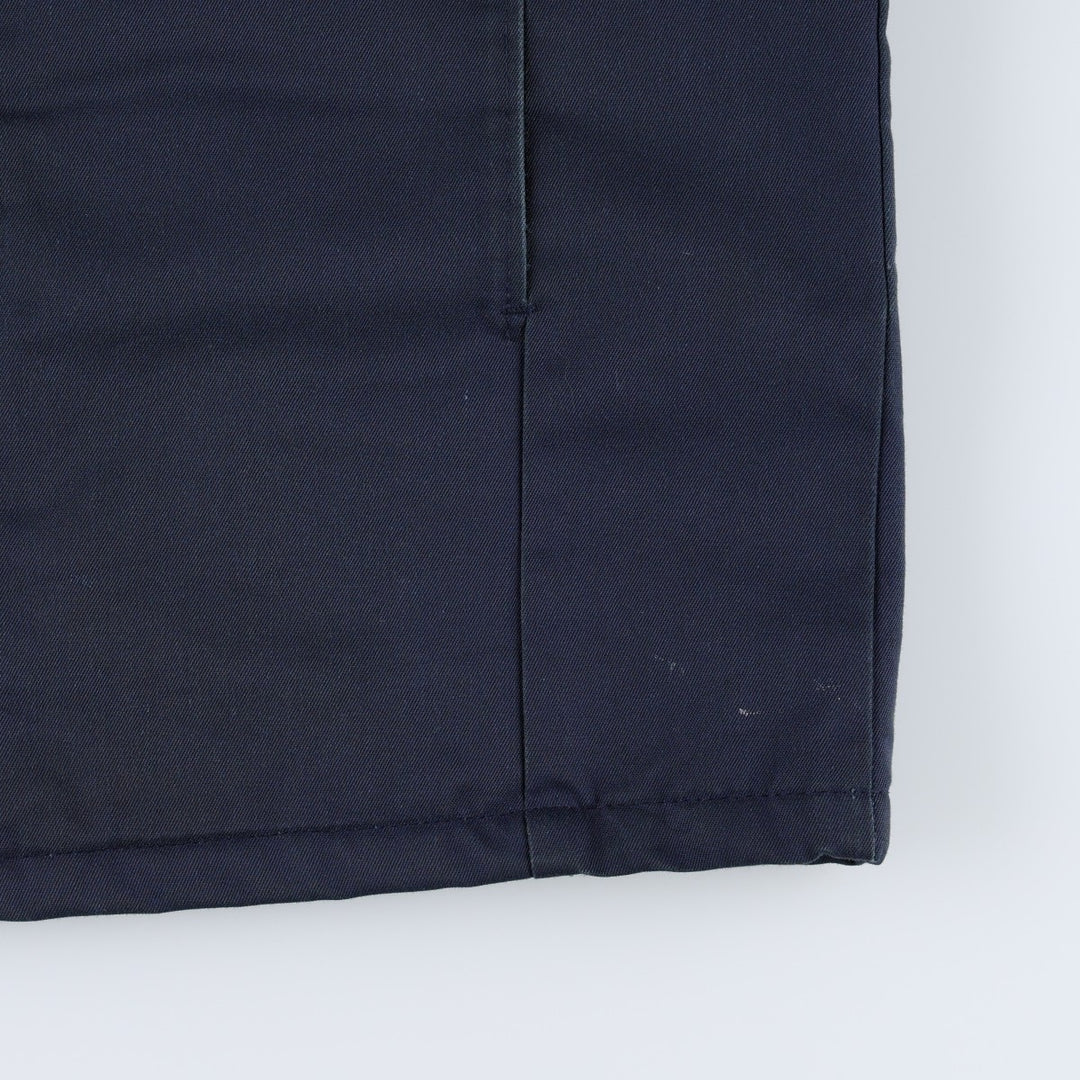 Perfect Padded Work Jacket, Made in USA, Men's Size S (Equivalent), Vintage polyester navy blue type Vintage Second Hand